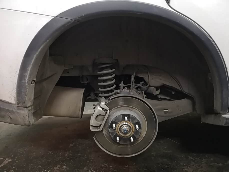 【图】底盘升高加法兰盘_欧蓝德论坛_汽车之家论坛