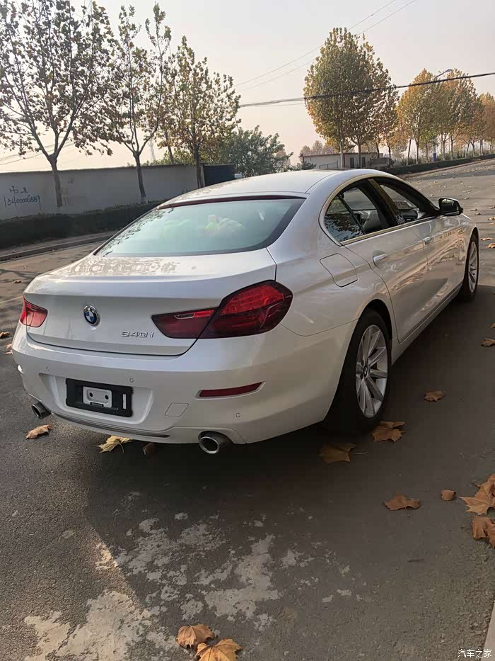 宝马640igrancoupe提车