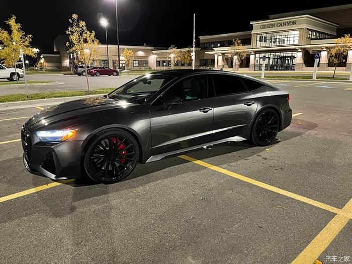 性能猛兽奥迪rs7提车