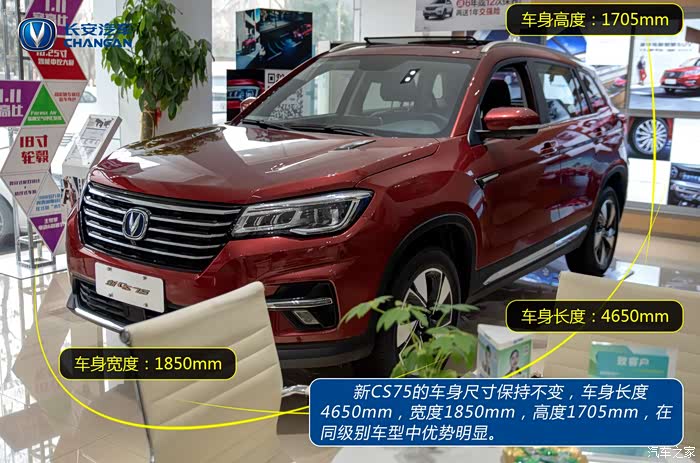 满载而归迎新年焕新而来再次出发新cs75到店实拍