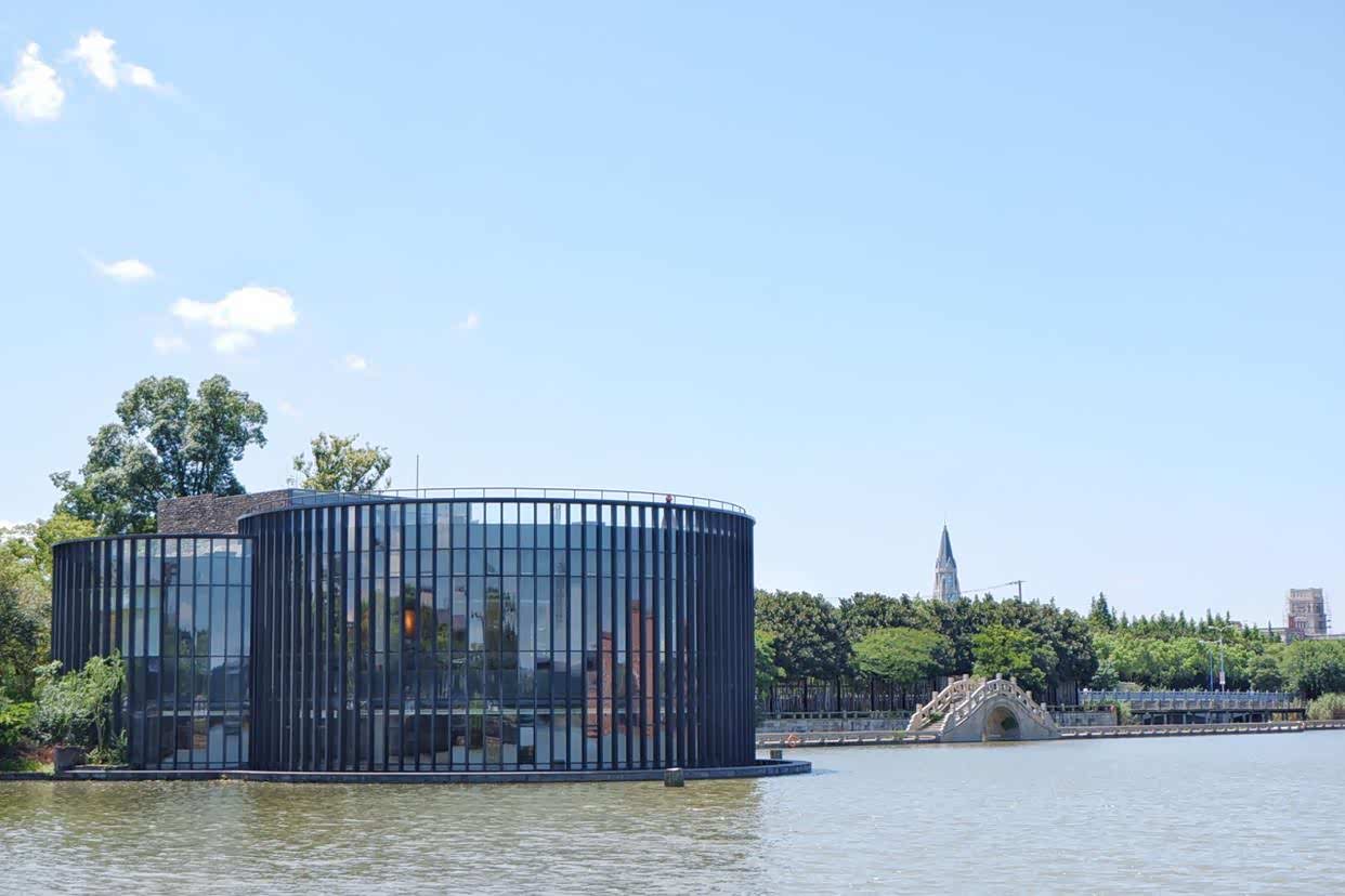 上海第一个水下博物馆,一座中西结合的水上宫殿.