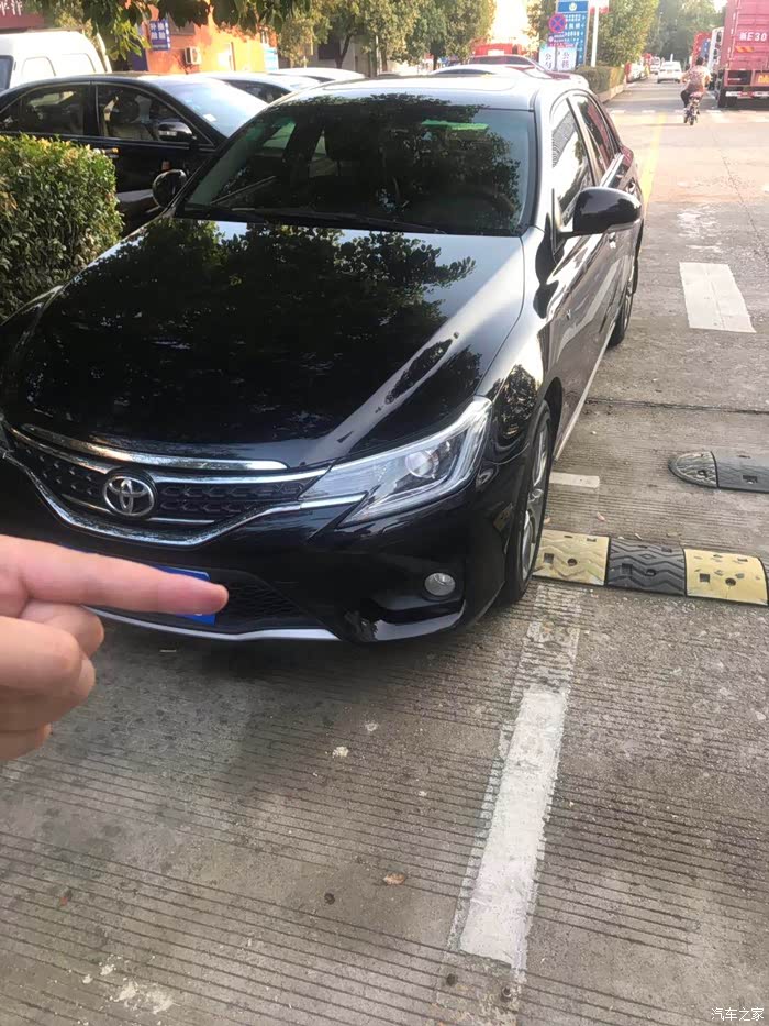 出15年丰田锐志,浙牌实表八万五千公里