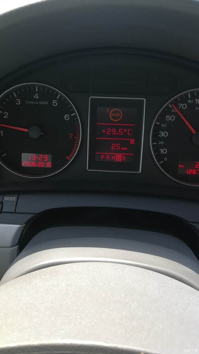 07老奥迪a4故障提示