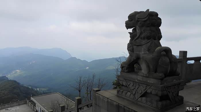 重庆cs35车友会t1359小飞自驾cs35赏华蓥宝鼎风光