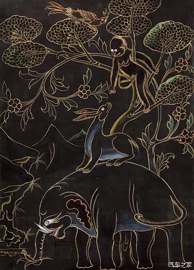 冬游广仁寺,由藏族宗教壁画《四瑞和睦图》说开去