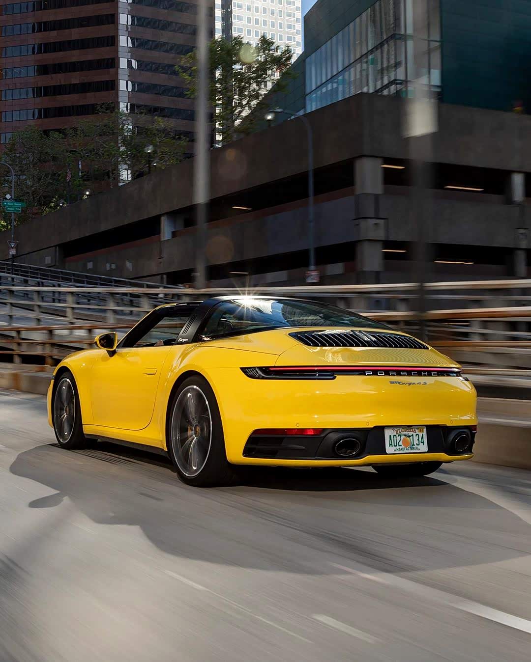 保时捷911targa4s这是最美的敞篷911