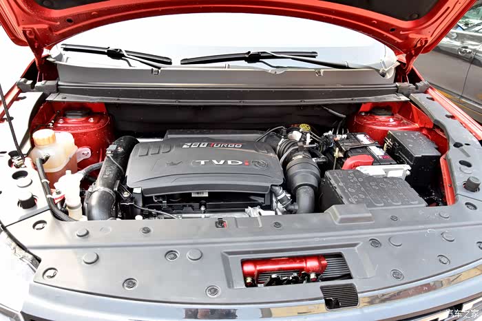 6td发动机,最大功率为150kw,峰值扭矩为280牛米