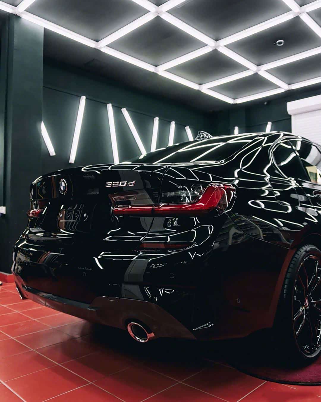 黑色诱惑全新宝马3系g20黑武士