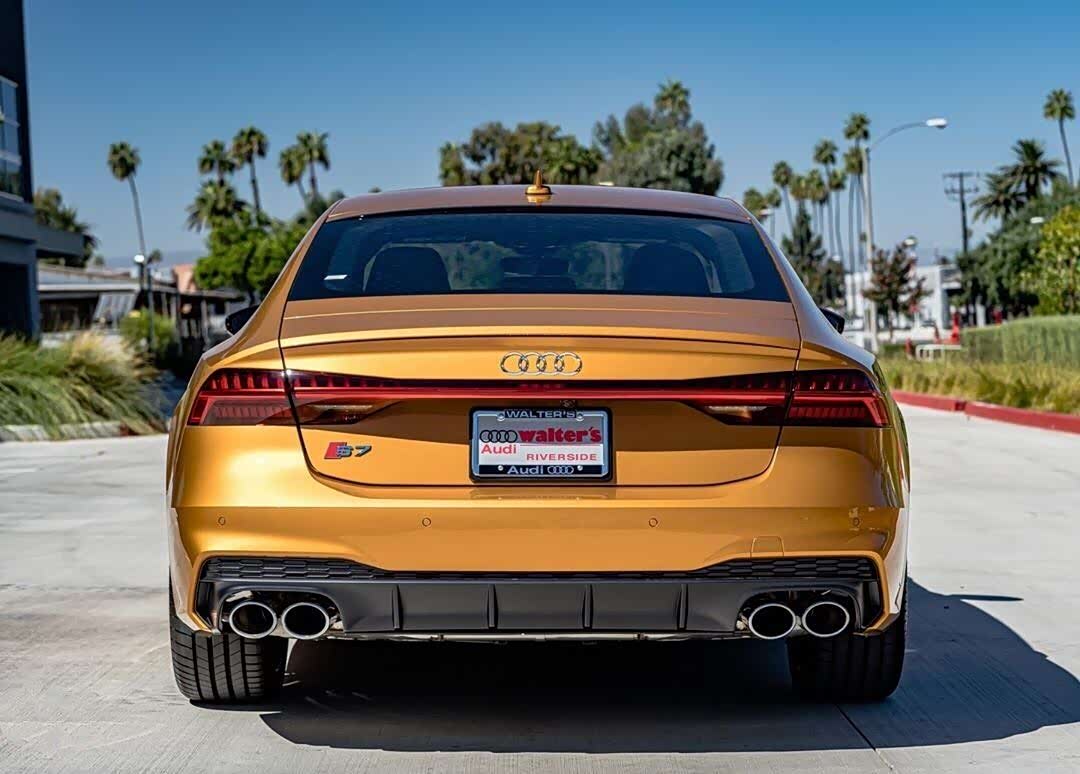 黄金战甲的s7,这个涂装车漆,一般人hold不住_奥迪s论坛_手机汽车之家