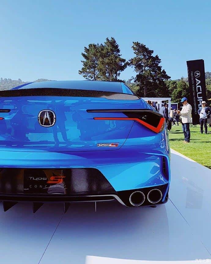 讴歌types实车图