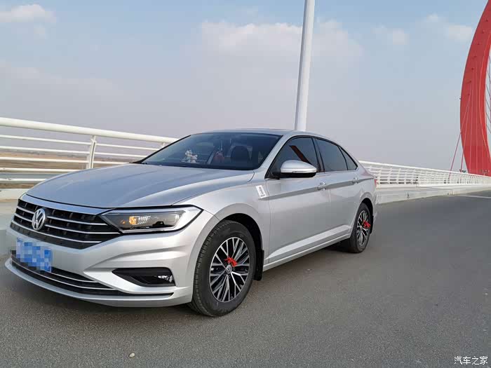 初秋偶遇水晶新速腾280舒适水晶银提车记