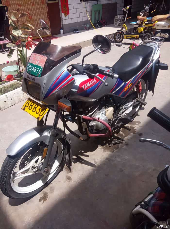 【图】20年的雅马哈劲豹150_摩托车论坛_汽车之家论坛