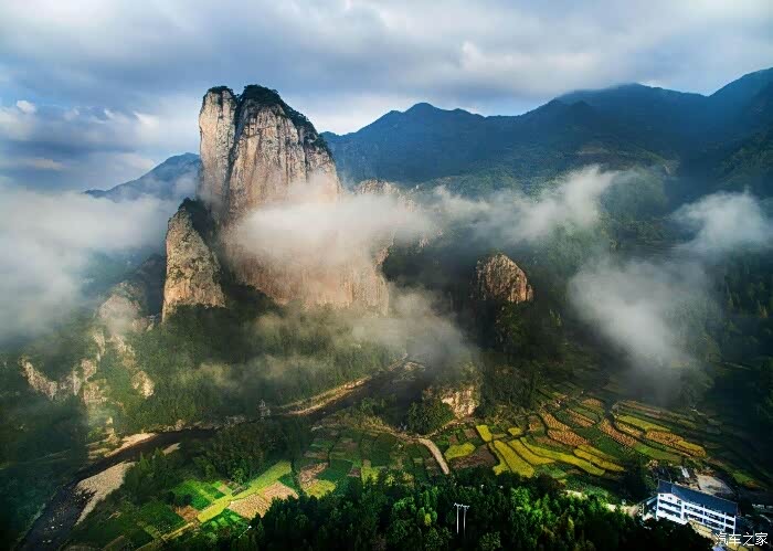 荣耀rx5浙南天柱石桅岩旅游