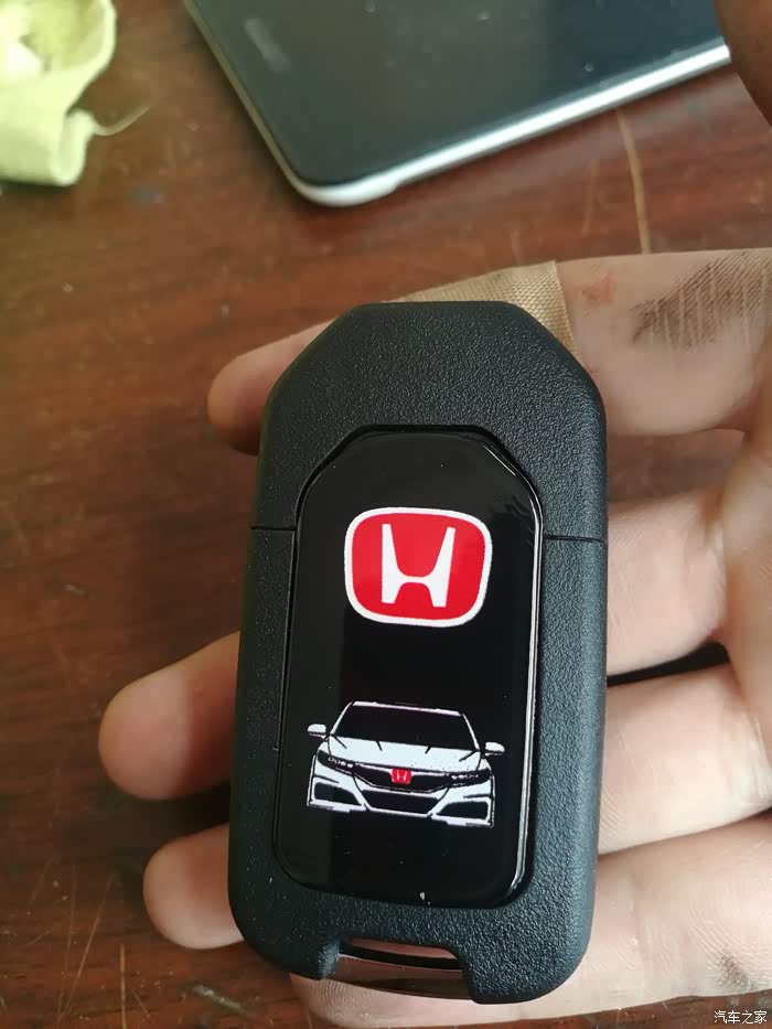 红标的小本田,更换四出尾喉