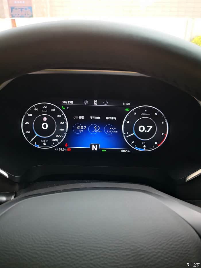 我去,虎8这油耗有点难受