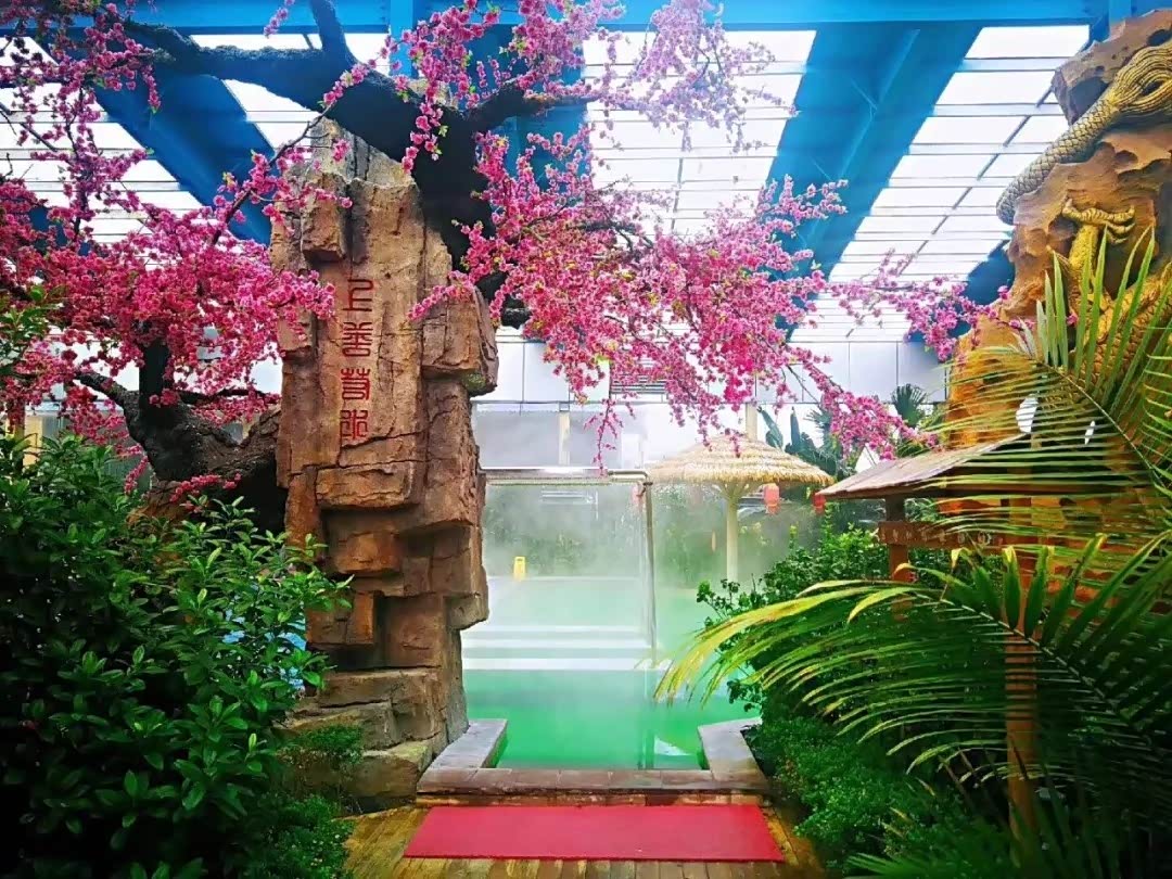 水里万物而不争,温泉可以放松