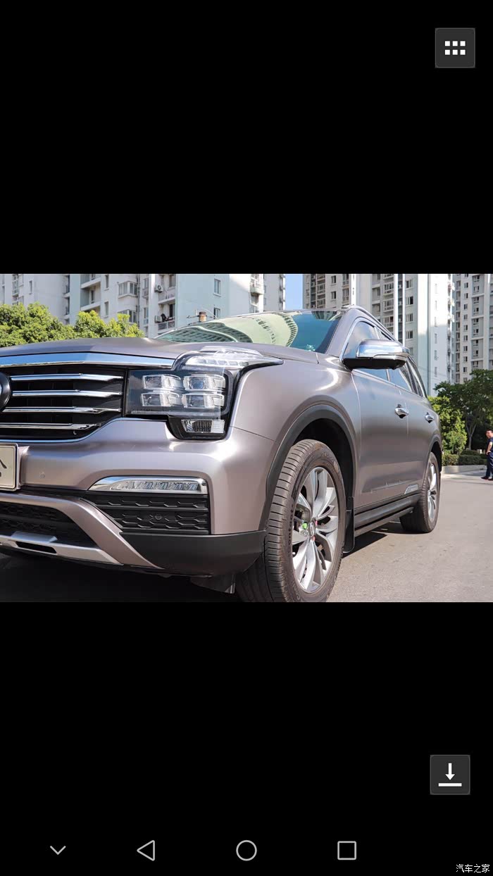 锡城gs8改色电光灰多图鉴赏