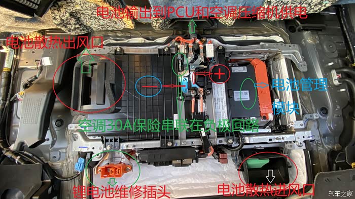 混动艾力绅奥德赛改装直流高压锂电池组供电的新能源逆变器