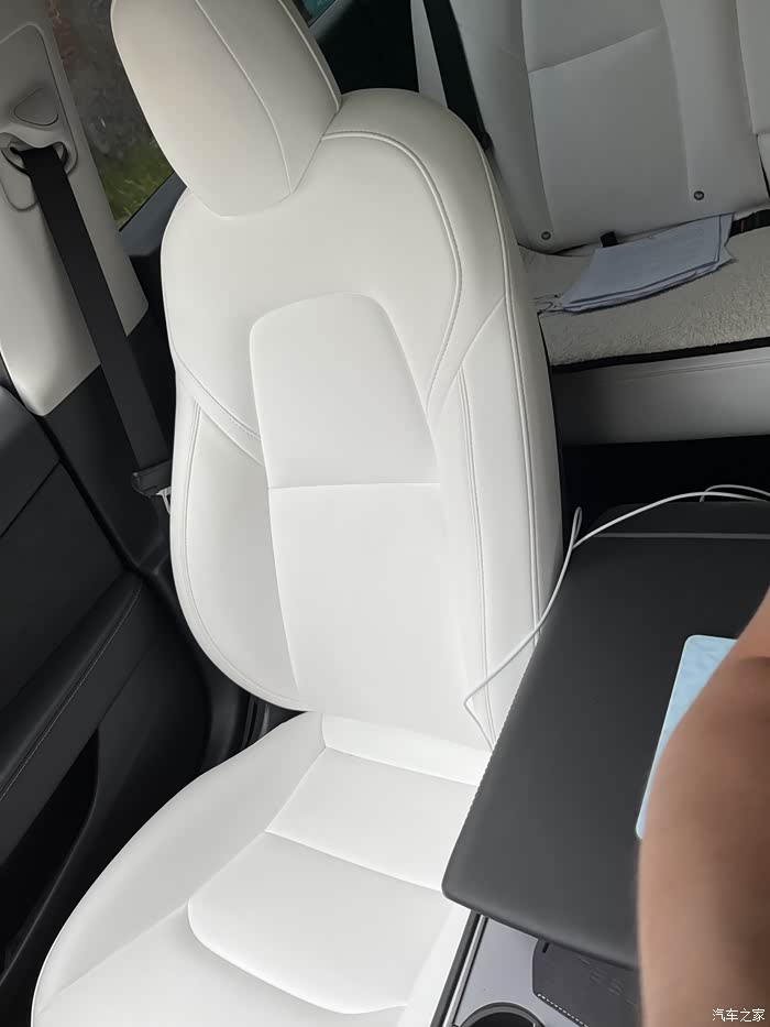 【图】特斯拉毛豆3白内饰_model 3论坛_汽车之家论坛