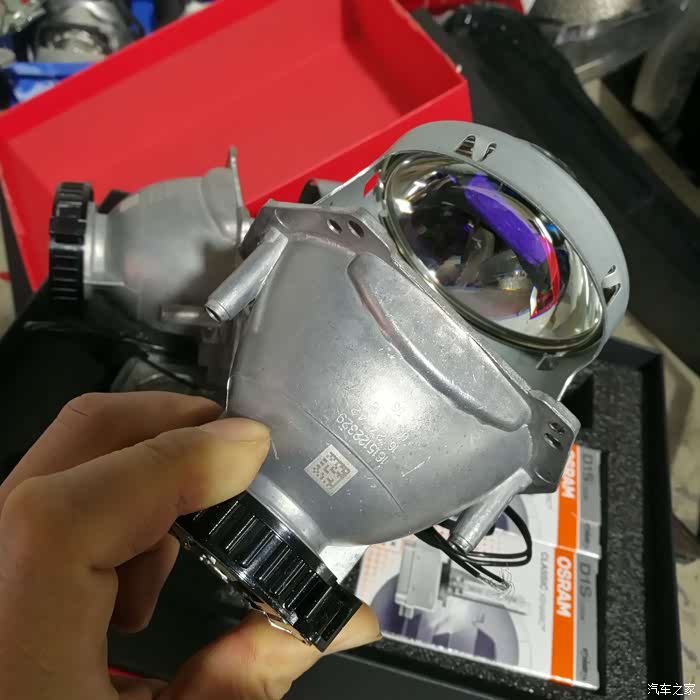 2019款明锐近光改氙气双光一体透镜