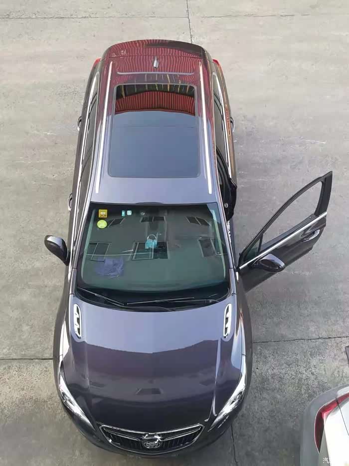 昂科威28t星空紫提车3个月,不错的选择