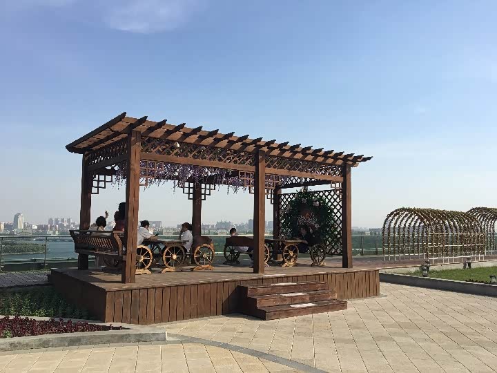 凉亭,不错的休息地方.