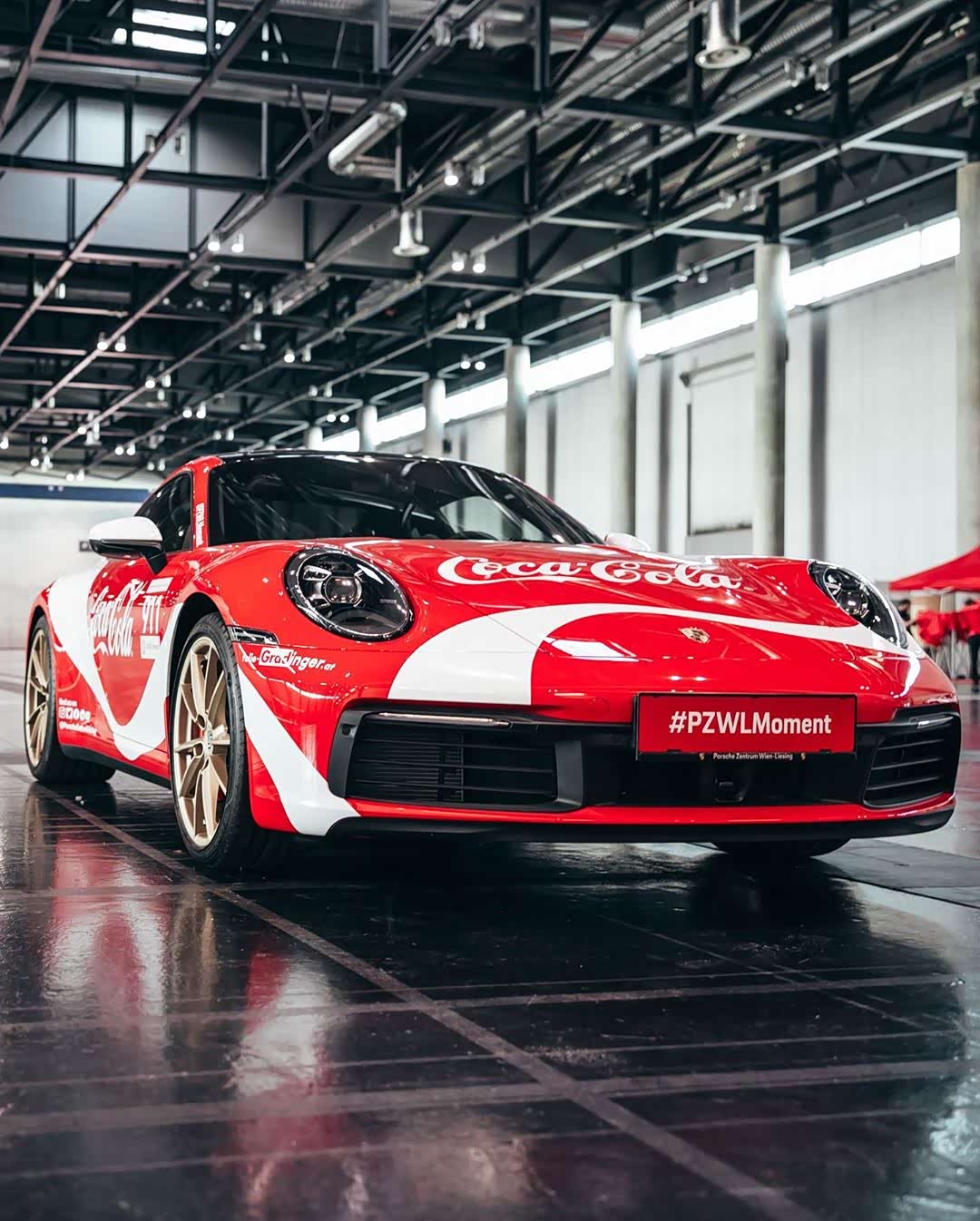 全新保时捷911 可口可乐涂装