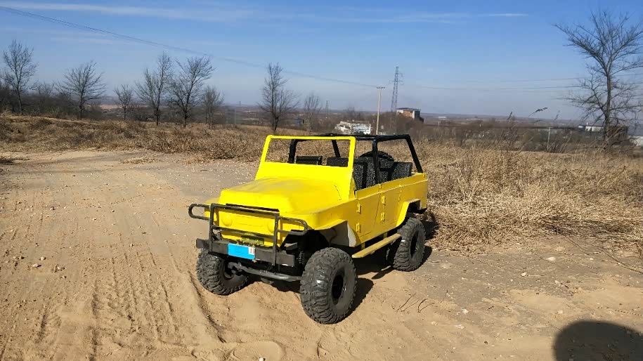 自制四驱吉普车1:6尺寸