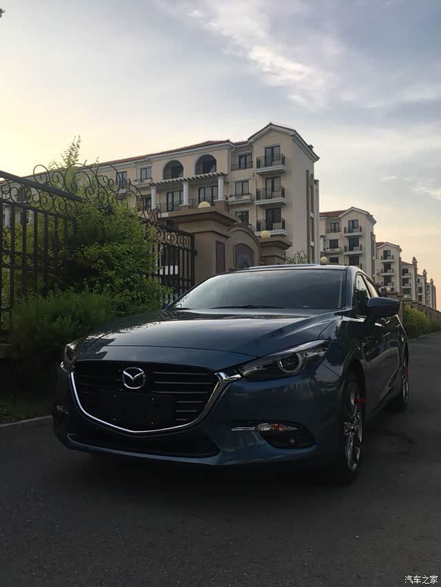 0两厢运动,星际蓝提车._马自达3 昂克赛拉论坛_汽车之家论坛