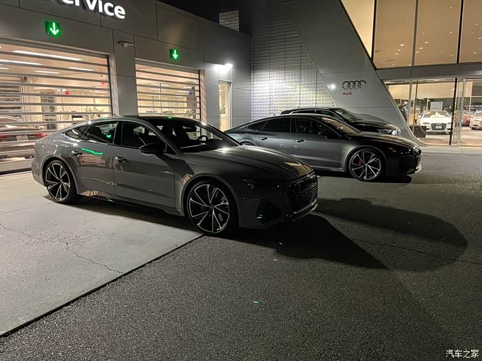 性能猛兽奥迪rs7提车