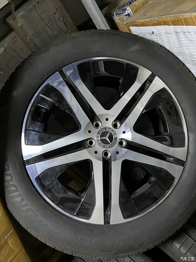【图】出gls450原厂全新20寸轮胎轮毂包围,大连地区,支持自提_奔驰gls