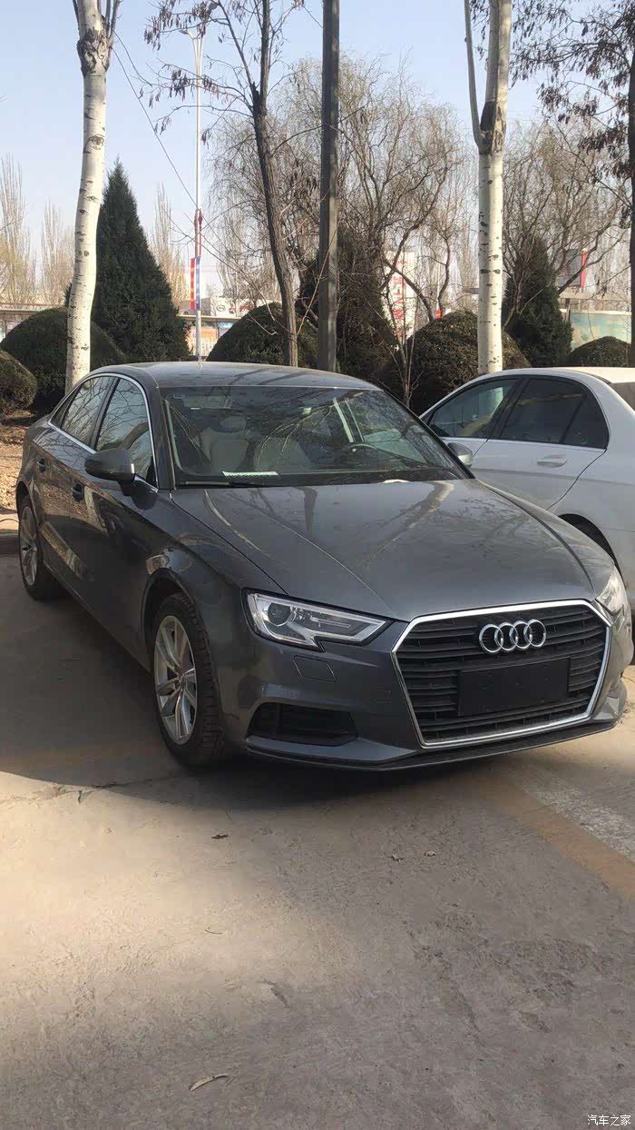 季风灰a3进取型提车作业