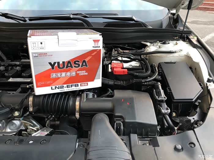 我的十代雅阁在11个月的时候喜提汤浅电瓶一块