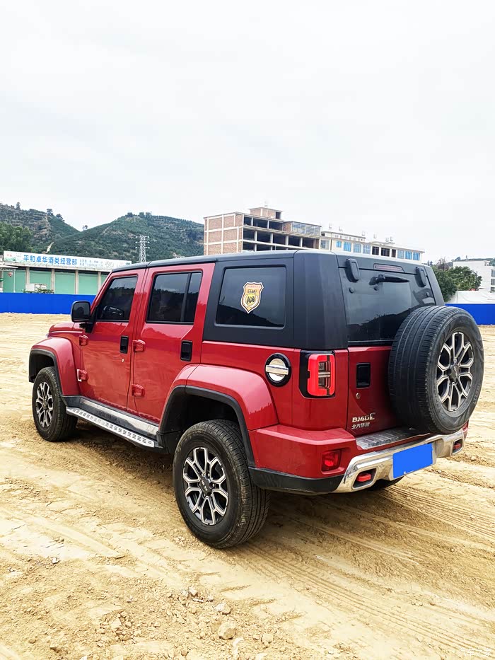 出2021年4月bj40c准新车