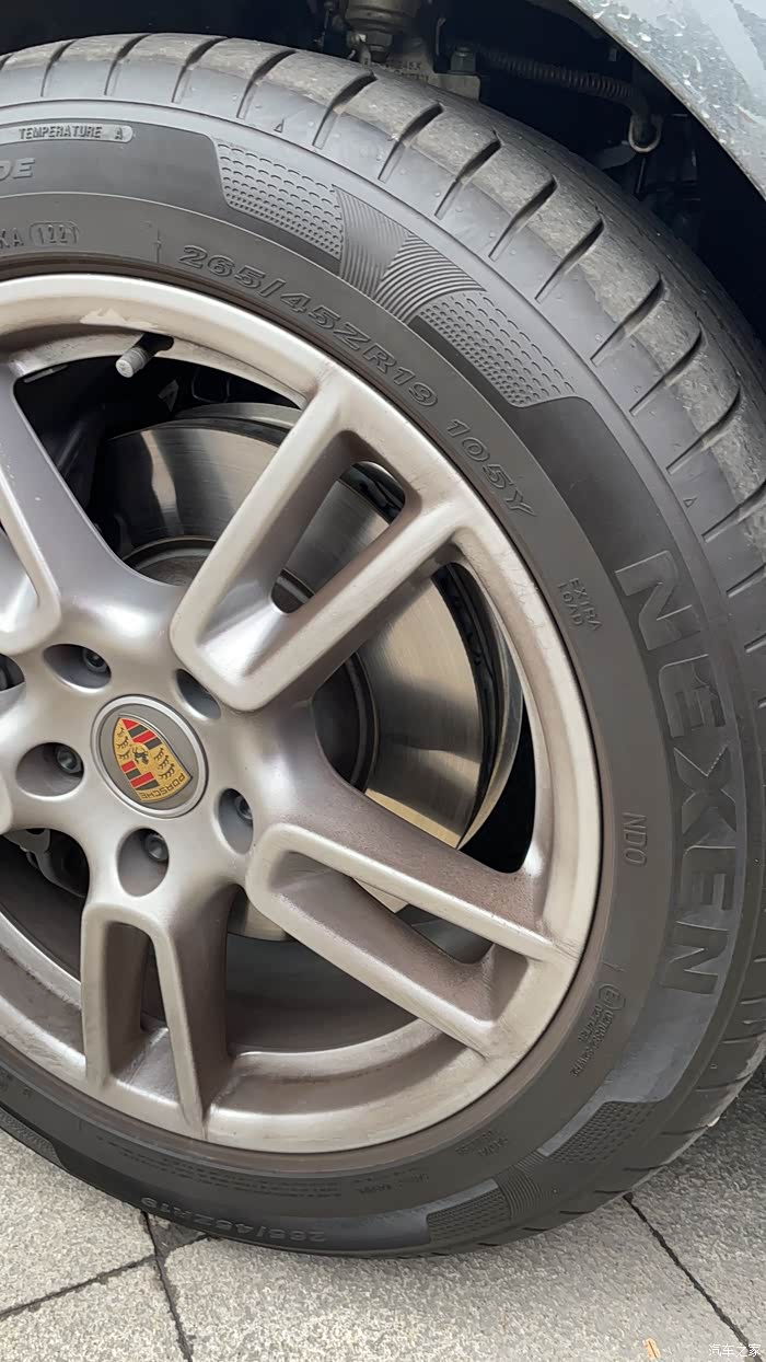 帕梅19寸前轮胎nexen26545zr19nd0