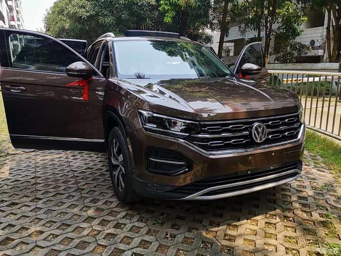 棕色的探岳实拍马尔斯棕