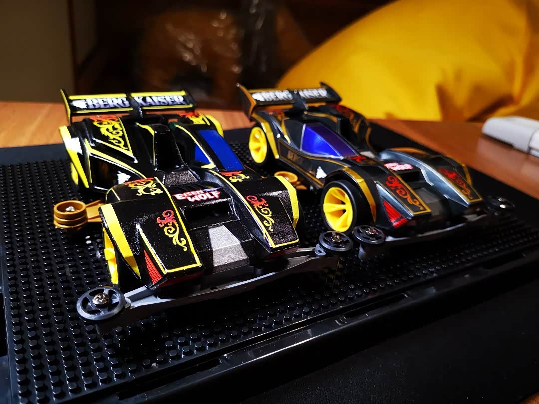 申精田宫四驱车之德国铁狼号1号2号