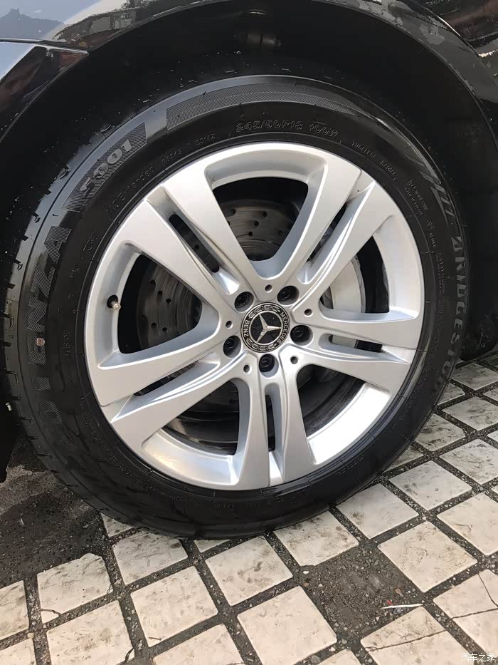 换了一套轮毂,出售原车18款s350轮毂