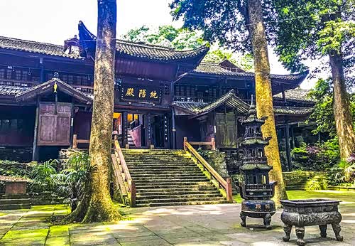 峨眉山上纯阳殿你们去过吗