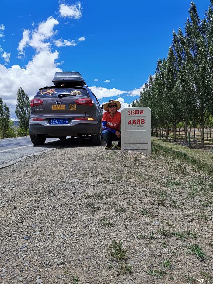 一人一车自驾穿越318国道上海到西藏