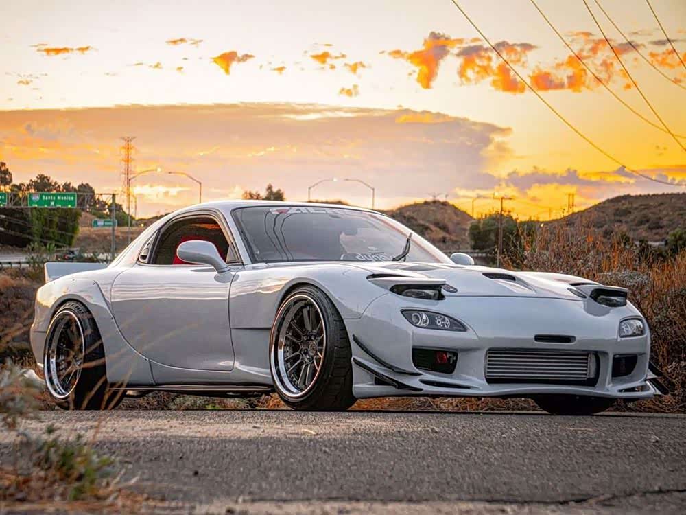 马自达rx7转子女神翻灯真的超级超级无敌