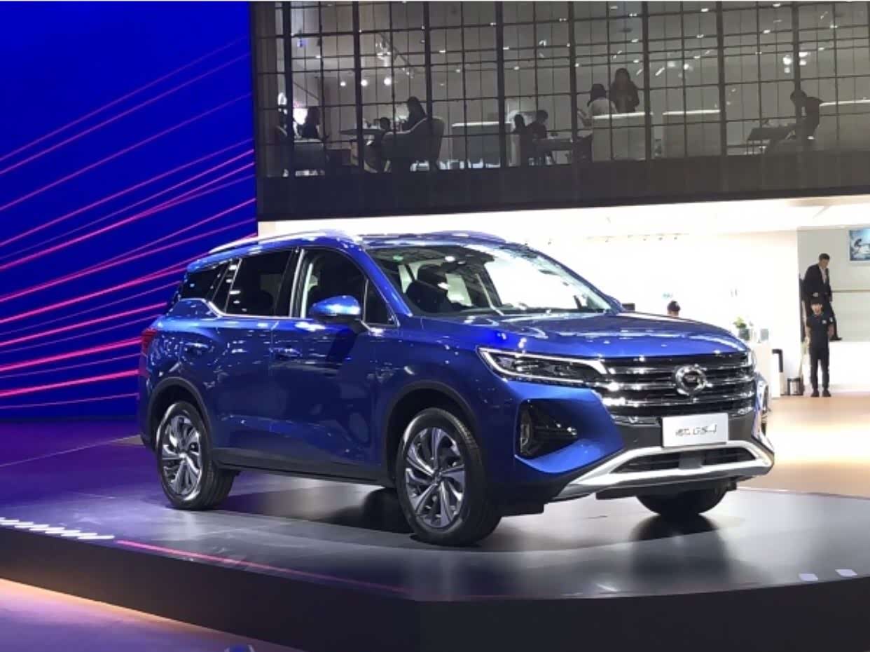 【广州车展】广汽传祺全新gs4.颜色好看