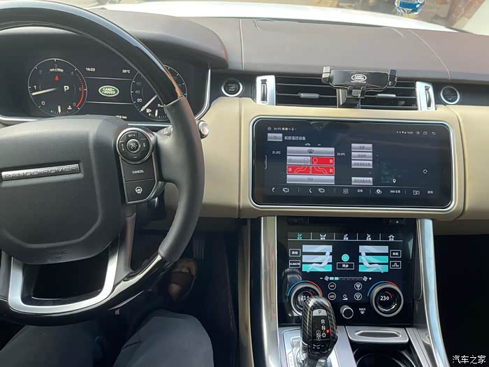 【图】老车换新颜-16揽运升级20款外观中控液晶屏全景影像_揽胜运动版