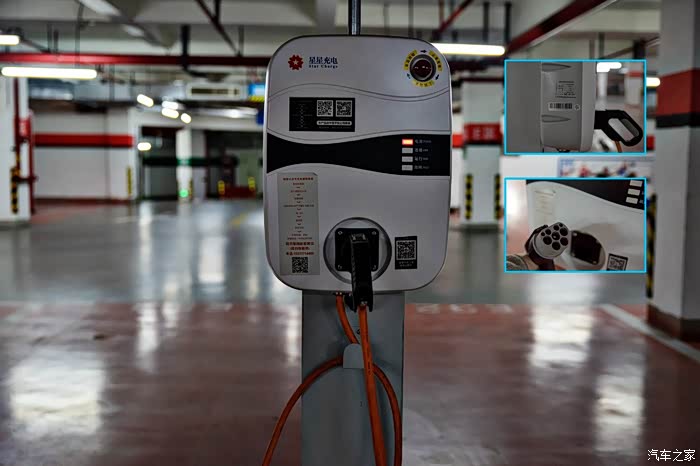 上海热门商圈充电桩实地探访大华商圈中心充电地图上