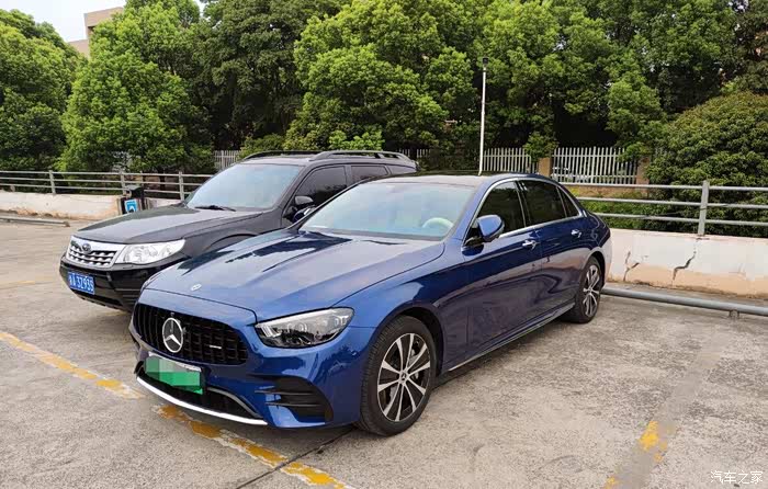 【图】奔驰e350el游艇蓝使用满1个月体验 改装报告_奔驰e级论坛_汽车