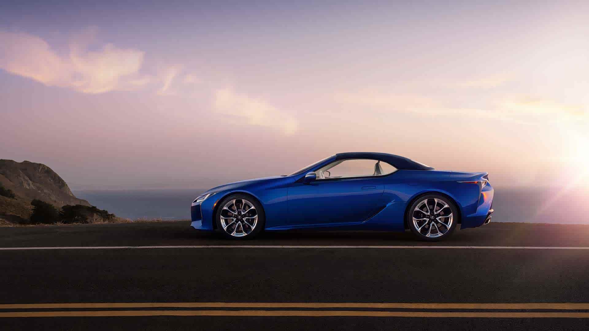 雷克萨斯lc500 霸气猛兽.