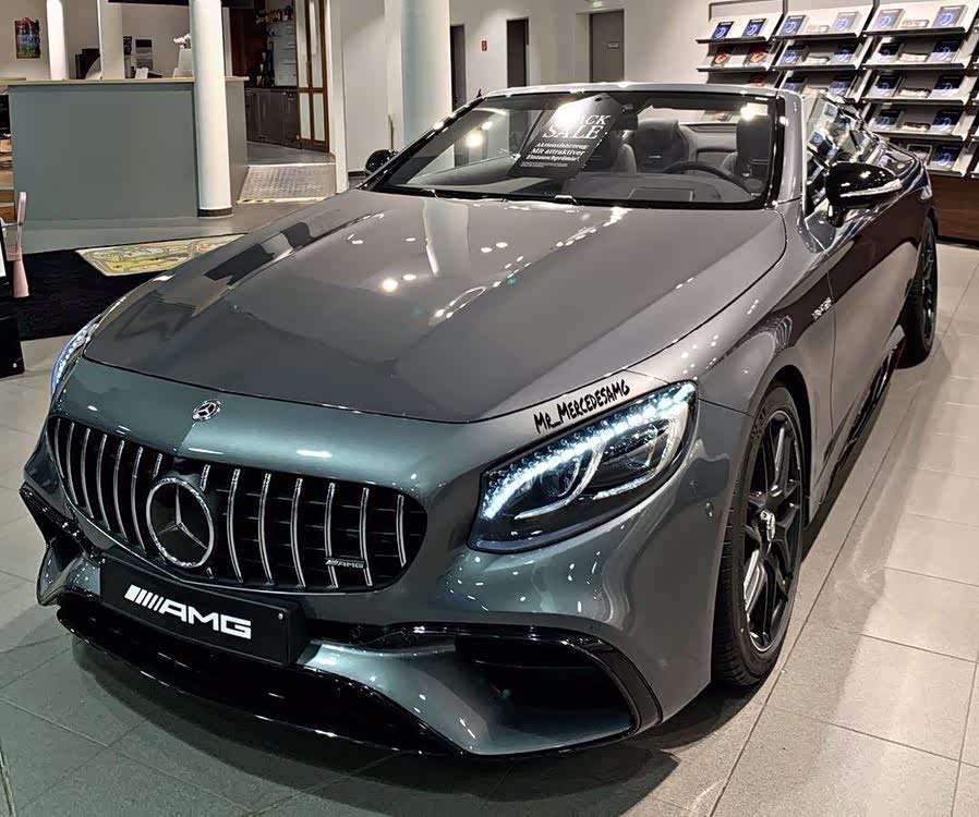 奔驰s63amg敞篷气场不凡