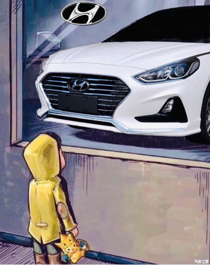 哪个大神会做抖音上小孩看车的图