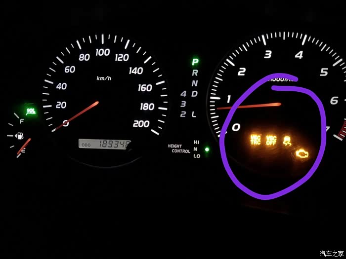 求教vsctrcvscoff灯亮发动机故障灯车身稳定防侧滑灯常亮