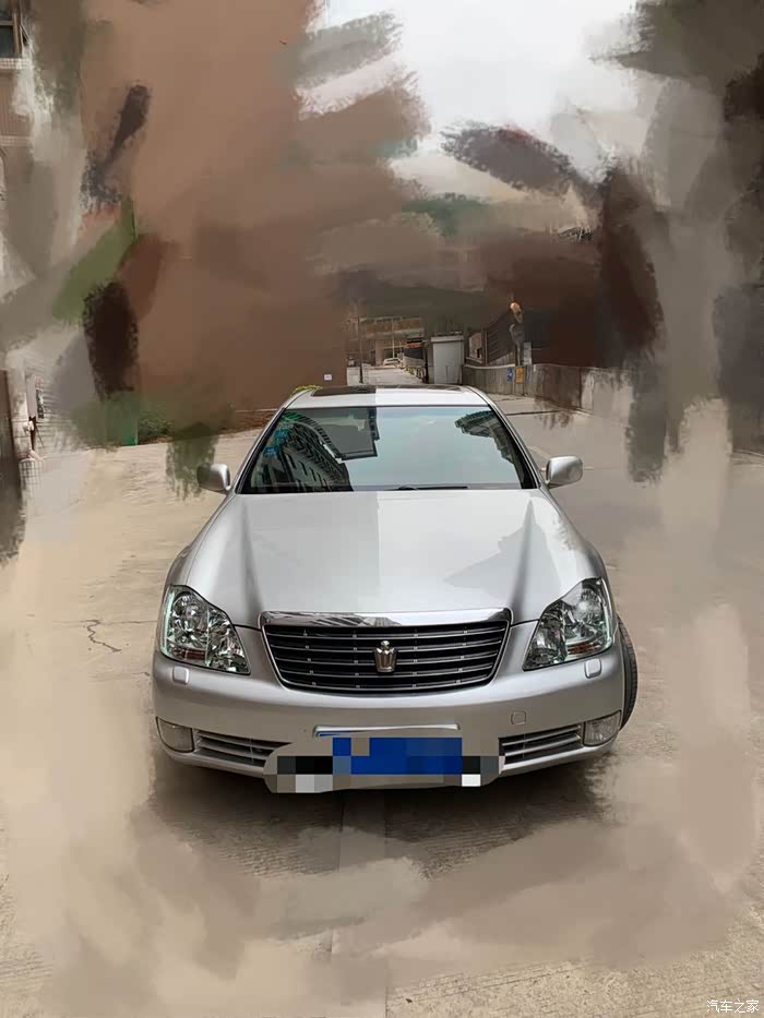 中毒广东收一辆银色皇冠12代最好是轻改上手能用